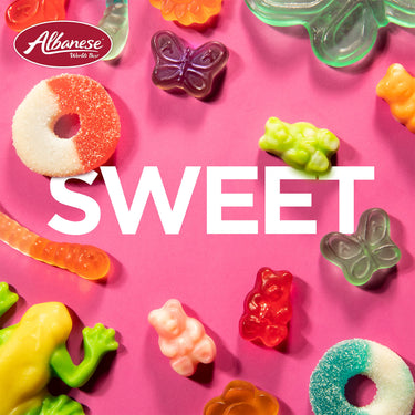 Albanese World's  Best Mini Gummi Butterflies, 7.5oz Bag of Candy (Pack of 12), Great Easter Basket Stuffers